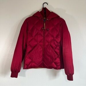 Eddie Bauer Vintage Down Hooded Jacket
